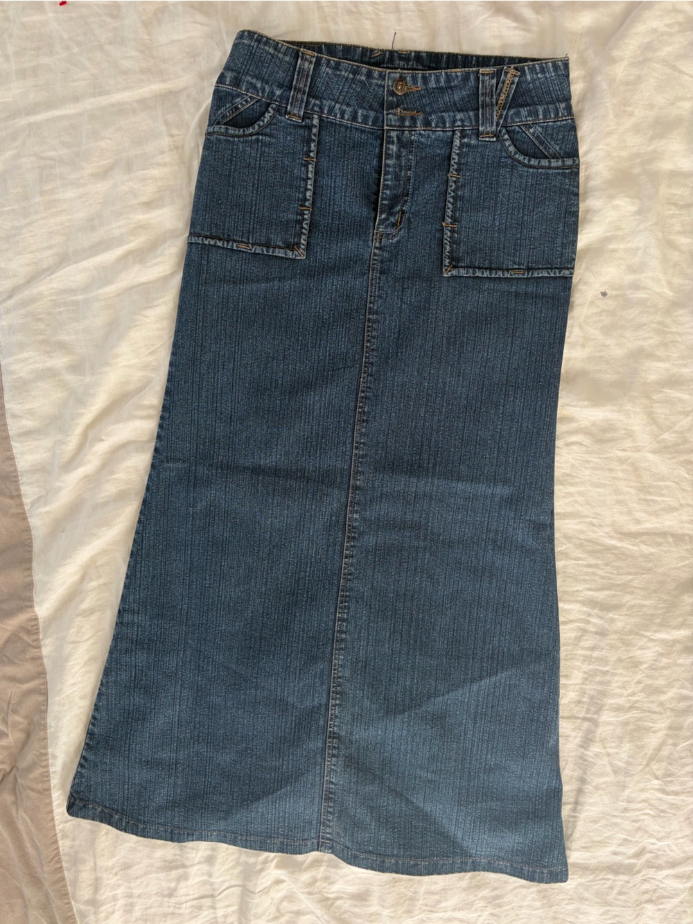 Apple bottom jeans maxi skirt